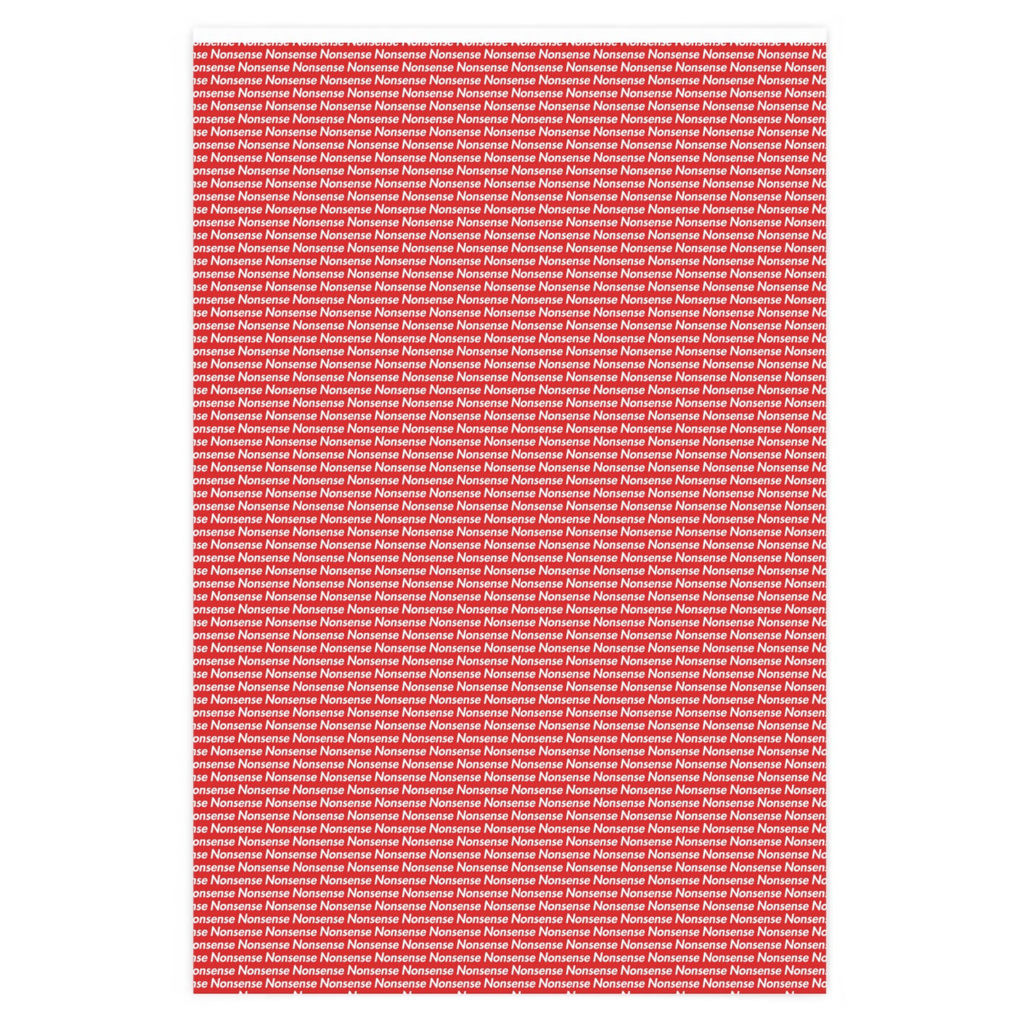 Nonsense Wrapping Paper