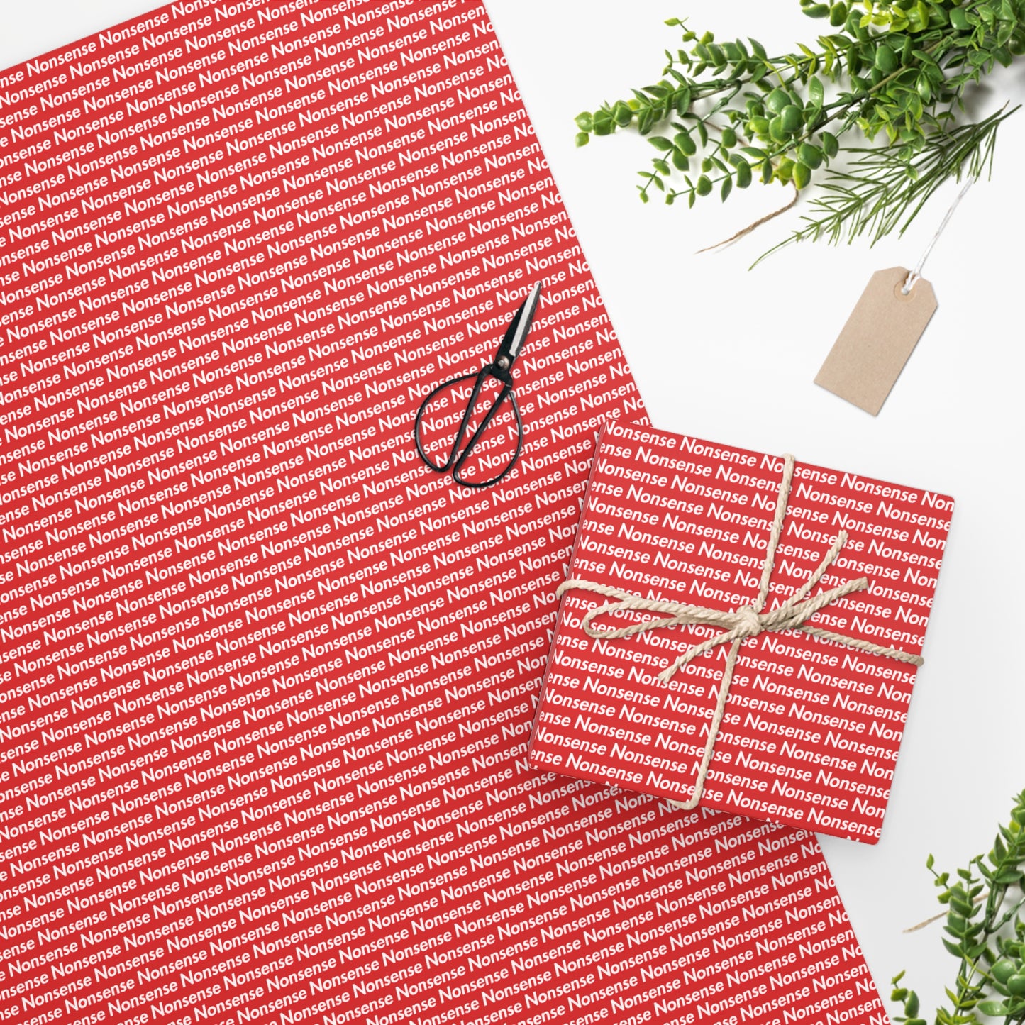 Nonsense Wrapping Paper