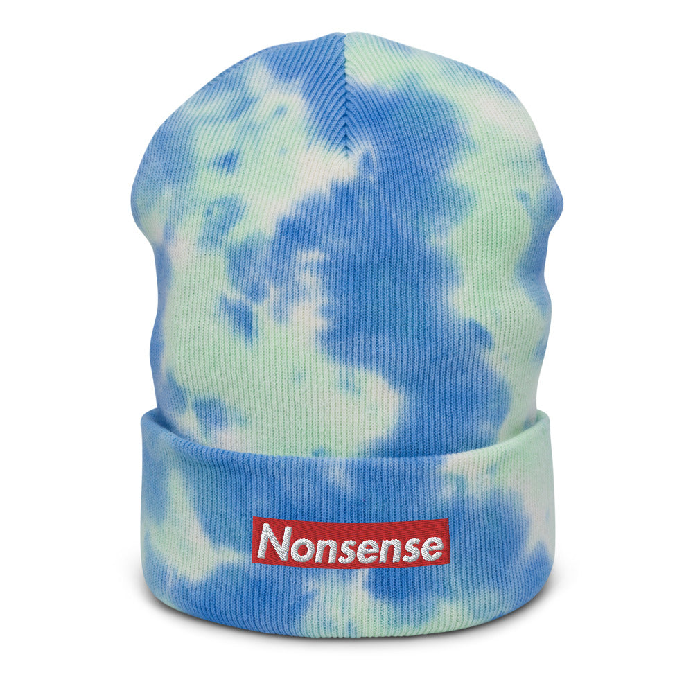 Nonsense Logo Tie-dye beanies